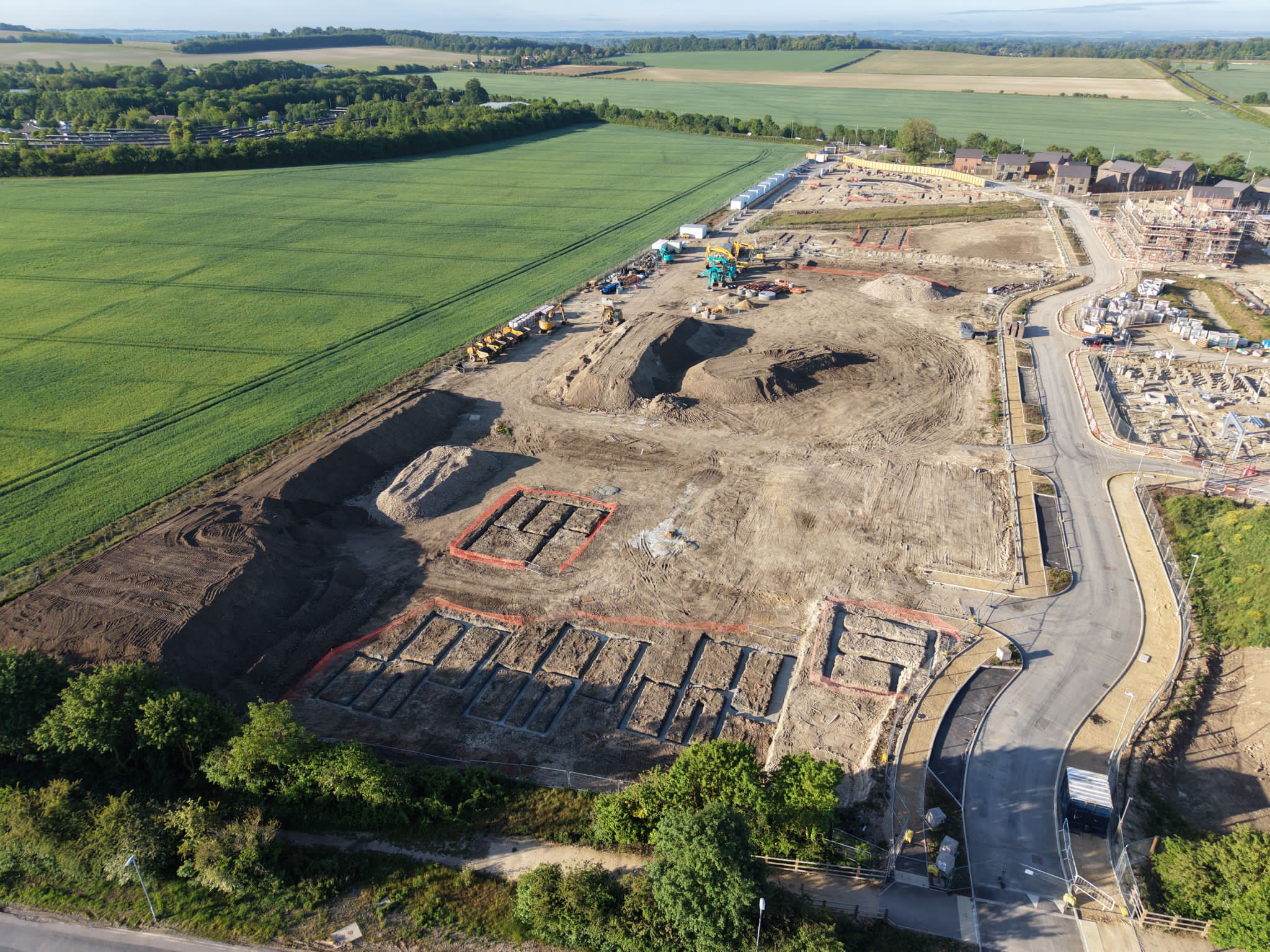 Construction Management on site